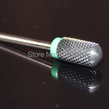 1 шт. Черные Керамические сверла для ногтей большая бочка гладкая верхушка Burr электрическое бурение маникюрная машина аксессуары инструменты для ногтевого салона