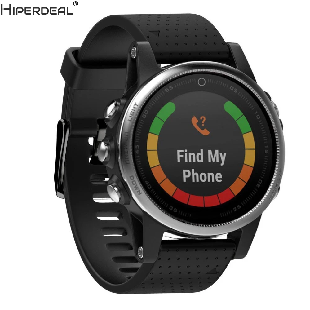 Замена HIPERDEAL силиконовый ремешок для Garmin Fenix 5S GPS часы|garmin band|garmin replacement bandgarmin watch band