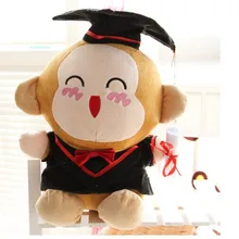 Большой 50 см прекрасная плюшевая обезьянка Игрушка Доктор костюм ткань дизайн обезьянка кукла подушка, подарок на день рождения w5692