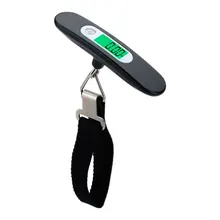 ЖК-дисплей портативный мини электронный карманный дорожный ручной весы 50 кг/10 г цифровые весы для багажа подвесные весы