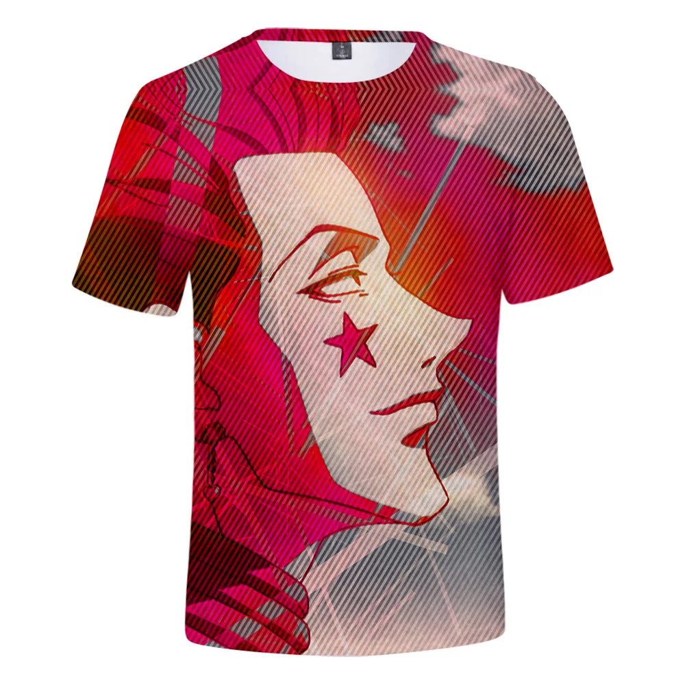 New Fashion Couples Men Women Unisex Hunter Hisoka Funny T Shirts 3D Print No Cap Casual Hip Hop Kid Tee Top 2XS-4XL