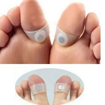 

4Pcs Foot Magnetic Massager Toe Ring For Slimming Loss Weight O Leg Correction Feet Care Tool Pedicure Valgus Pro Detox Pedicura