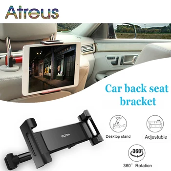

Atreus Car Back Seat Headrest Mount Bracket For iPad Tablet PC For Peugeot 307 206 407 Citroen C4 C5 Honda Civic Accord Lada