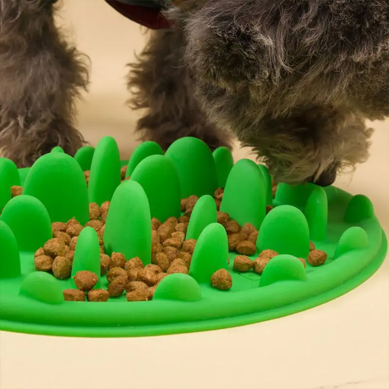 Pet Dog Puzzle Food Bowl Interactive Feeder Digestion Slow Food