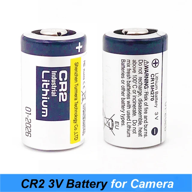 Taken CR2 Battery 8 Pack CR2 3v Lithium Battery Non-Rechargeable for G –  Taken Battery