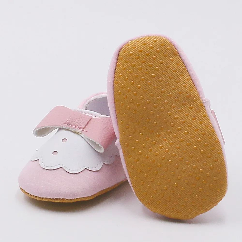 Первые ходунки CartoonShoes Bebe мокасины для малышей 0-24 м нескользящая Мягкая подошва обувь для маленьких мальчиков и девочек