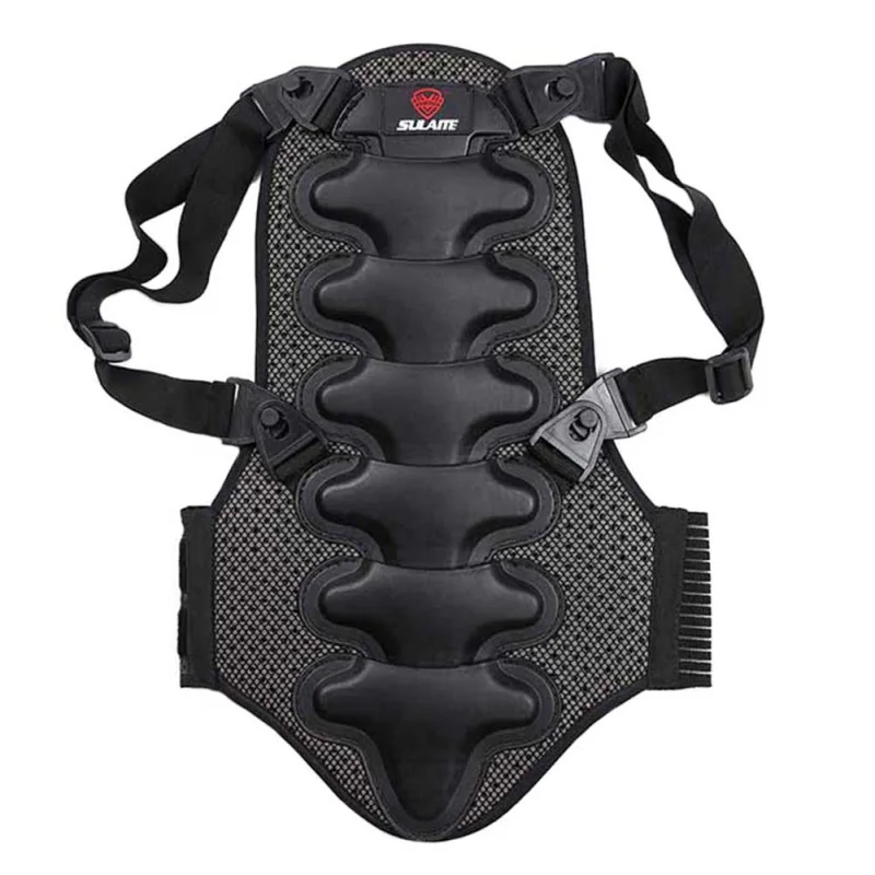 

Removable Ski Sports Back Vest Protection Professional Ski Body Armor Backpiece Back Protective Protector Body Spine Armor New