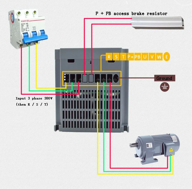 V84T4R0ZB 4KW VFD  (3)
