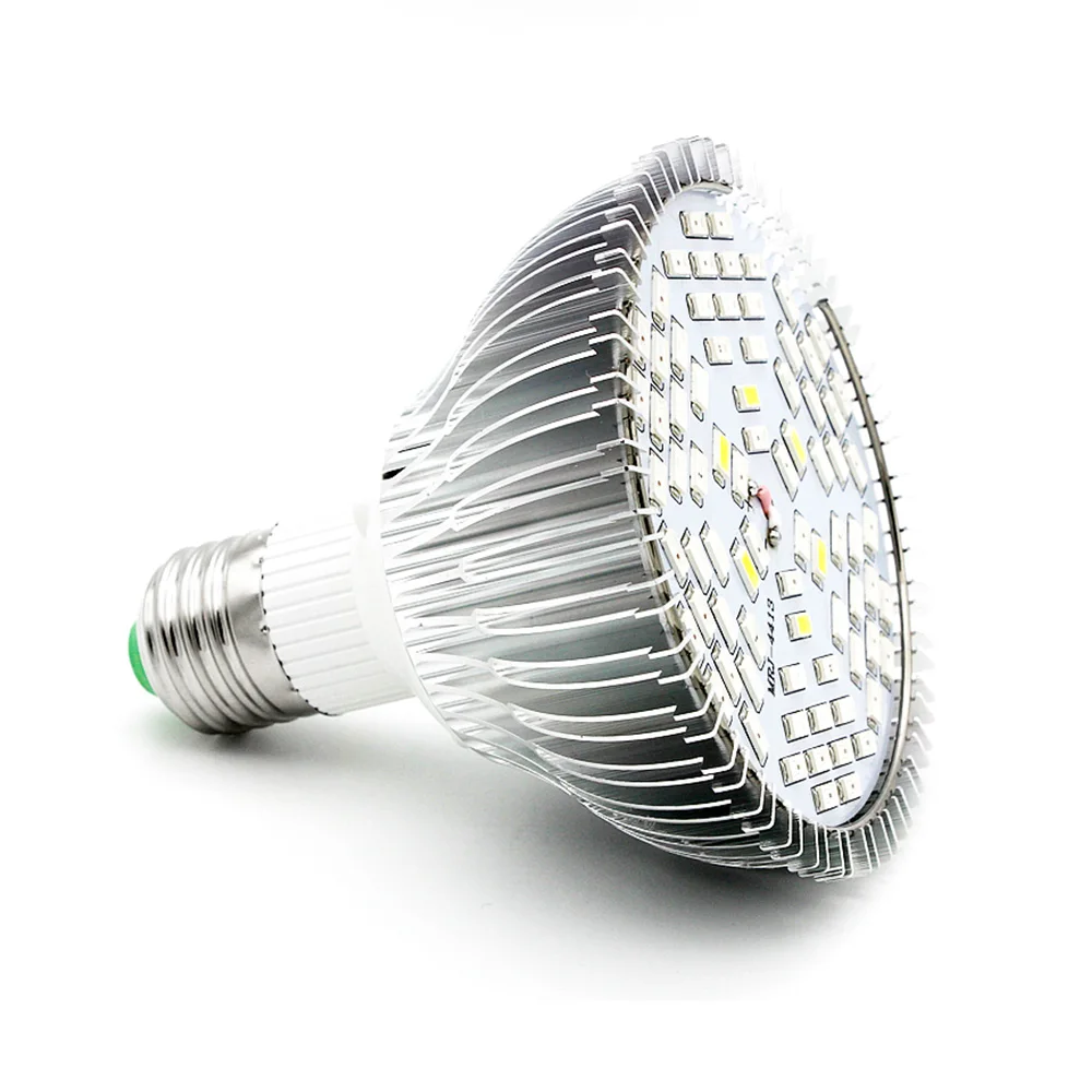 Светодиодная лампа полного спектра для выращивания растений E27 85 265 в SMD 21 500LED s 5 Вт