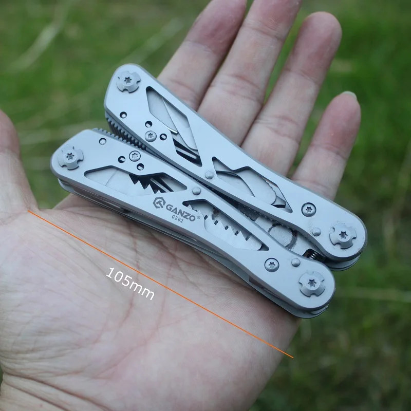 Ferramentas ao ar Camping Livre Alicate Multitool Folding Alicates G202b Ganzo G202 Multi Ferramenta Pesca Caminhadas Multifuncional Edc Engrenagem 10 Esporte e Lazer