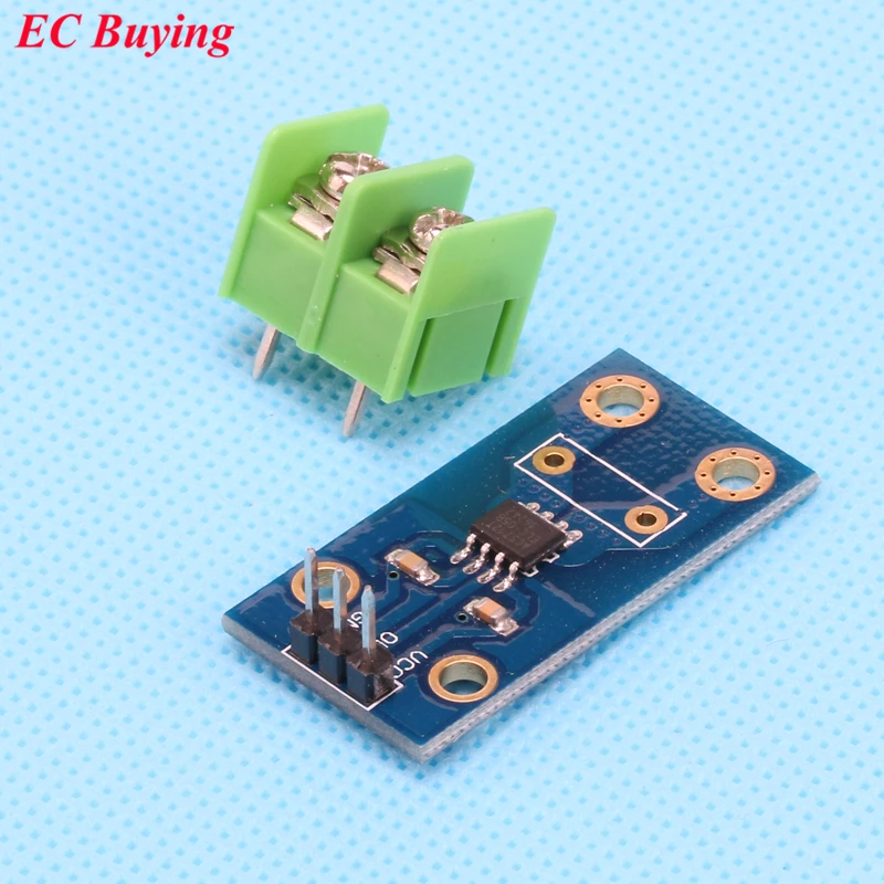 1 шт. 5A модуль датчика тока зондирования ACS712ELCTR-5B чип переменного и постоянного тока+-5A
