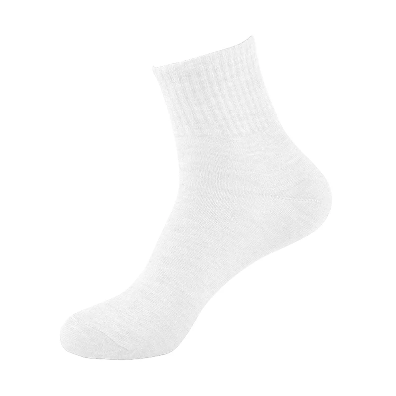 Spring Autumn Fashion Thin Section Breathable Solid Color Unisex Deodorant Socks