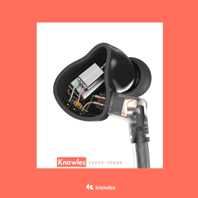 Hi Fi наушники вкладыши HIDIZS NF AUDIO NF2u 2 Knowles 0 78 мм контактный съемный кабель|Наушники и