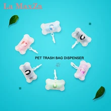 

La MaxZa Pet Products Dog Poop Bags + Dispenser Pet Poo Bag Disposable Garbage Bag For Pet Dog Cat Cleaning Supplies