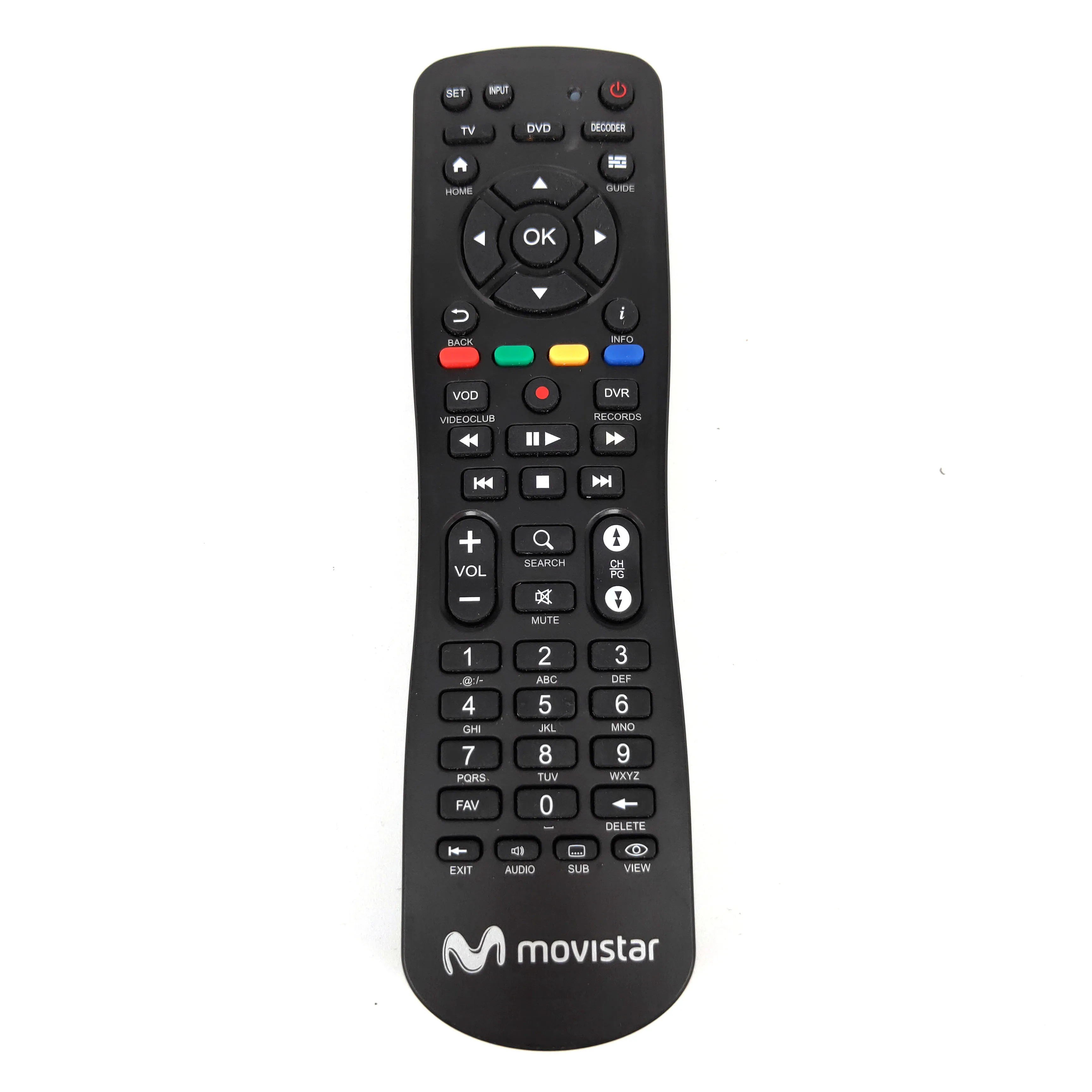 Б/у пульт дистанционного управления MOVISTAR tv DVD