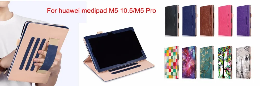 Кожаный чехол для huawei MediaPad M5 10 pro Tablet PC Защитный чехол для huawei MediaPad M5 10,8 "CRM-AL09 CRM-W09