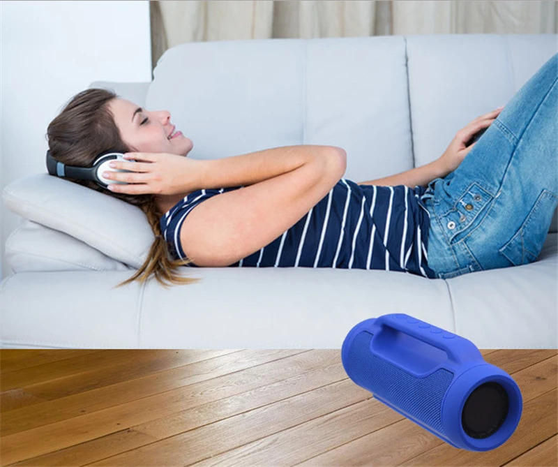Portable Wireless Bluetooth Speaker Outdoor Column Sound Stereo audio sports Music HIFI loudSpeaker with FM TF player LORDZMIX (17)