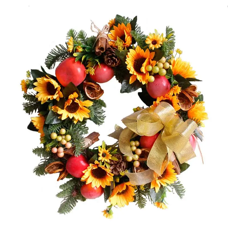 

New Halloween Party Decor Light Garland 1PC LED Lighted Fall Autumn Pumpkin Maple Leaves Garland Festival Party Decor