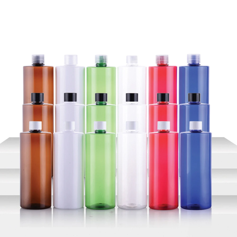 Aliexpress.com : Buy 10pcs 500ml Plastic Shampoo Bottle Container ...