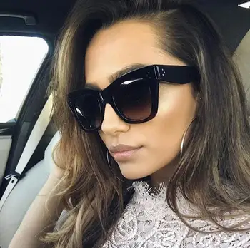 

Emosnia Cat Eye Sunglasses Modis Vintage Oculos De Sol feminino 2019 Luxury Women Brand Designer Leopard Sun Glasses UV400