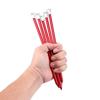 

5Pcs /LotTent Peg StakesTravel Kits Nail Tools Outdoor Hiking Camping Aluminium Alloy Tent Accessories