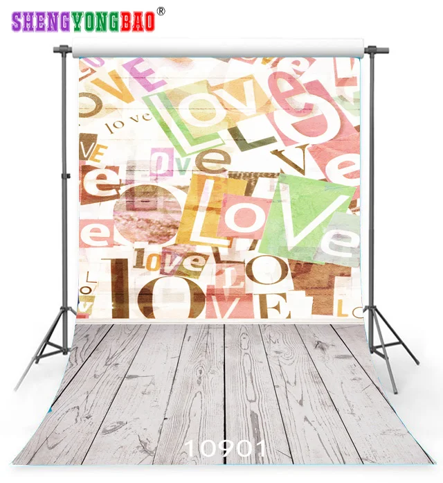 

SHENGYONGBAO Vinyl Custom Photography Backdrops Prop Valentine's day Theme Photography Background 10901