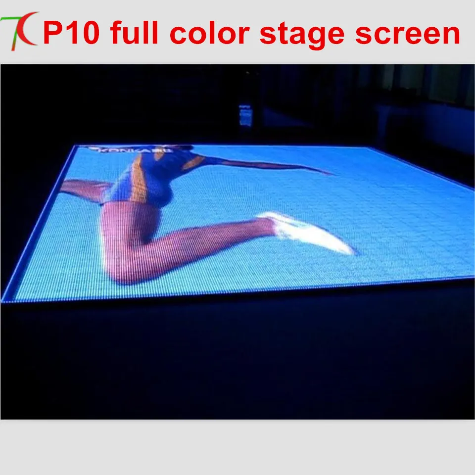 Высоко Качественный, по индивидуальному заказу, СВЕТОДИОДНЫЙ монитор для танцплощадок для свадебной сцены, полноцветный светодиодный экран просмотра видео на пол Танцы пол