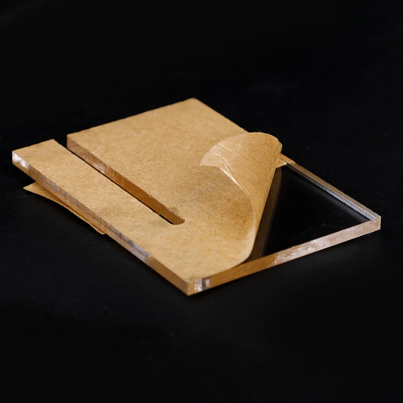 Acrylic plate for helping leather hole punches DIY Hand Perforated Round Stitching Punch Tools leather punching tool helper
