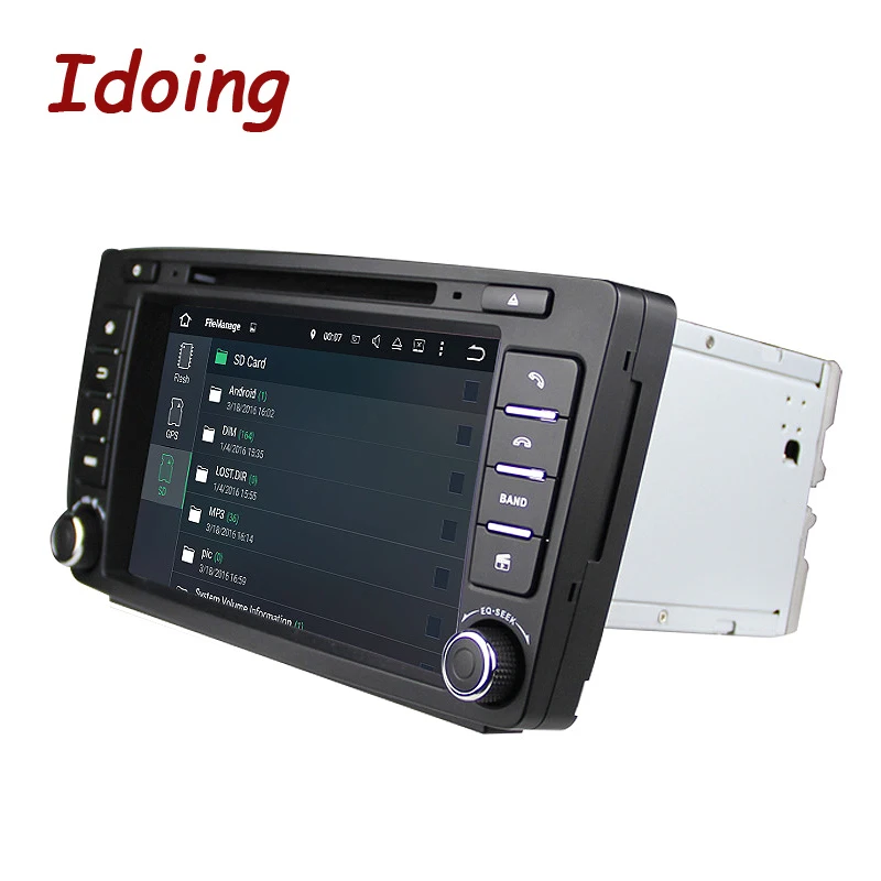 Sale Idoing 2GB+16G Steering-Wheel 2Din Android7.1 For Skoda Octavia 2 Car DVD Multimedia Player Navigation Built-in 3G Dangle Radio 4