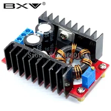 Módulo de fonte de alimentação, 150w DC-DC impulsionador conversor de tensão 10-32v para 12-35v 10a placa de carga de voltagem do laptop