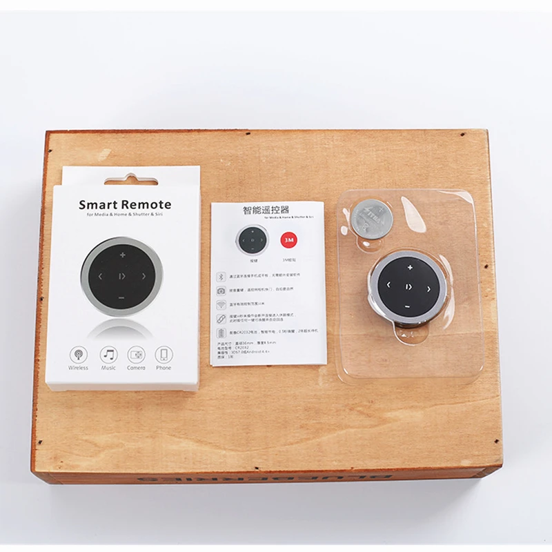 Беспроводная Bluetooth медиа кнопка автомобильный мотоциклетный руль музыкальный