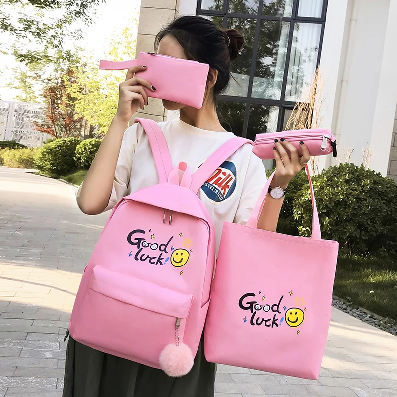 

Fashion Women Backpack Cartoon Canvas Schoolbag Backpacks for Teenage Boys Girls Luxury Big Bagback Casual Travel Shoulder Bags