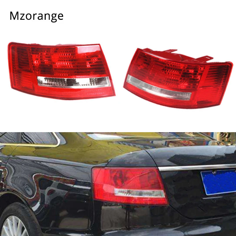 

MZORANGE Tail Light For Audi A6 S6 Quattro 2005 2006 2007 2008 No wire hardness Bulbs 4B5 945 095B 4B5 945 096B Tail Rear Lamp