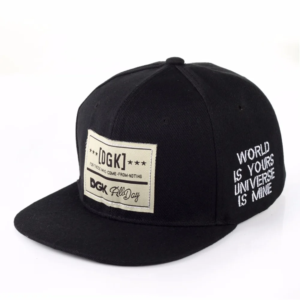 الماركة snapback القبعات قبعة بيسبول dgk gorras planas شقة الهيب هوب غورا للرجال النساء casquette chapeu touca أوم الجملة