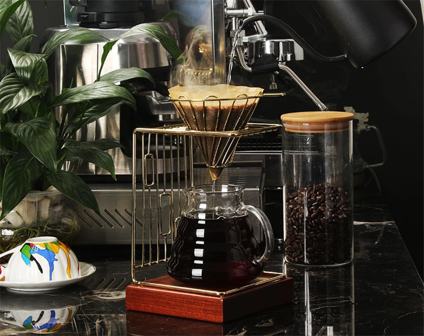 de Café Filtro de Folhas de Chá