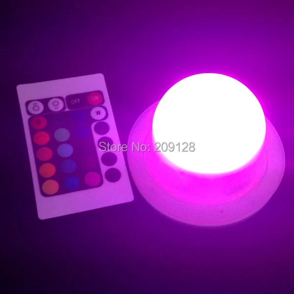 

Waterproof ip66 Induction cordless rechargeable wonderful color change led lighting units