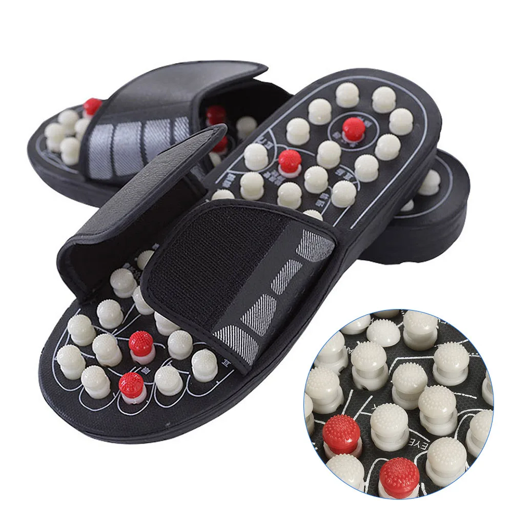 

1 Pair Reflexology Sandals Foot Massager Slippers Acupressure Acupuncture Shoes Drop Ship
