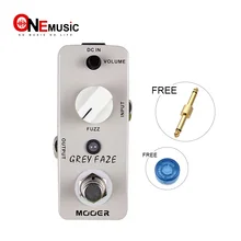 MOOER серый Faze эффект гитары педаль Гладкий Винтаж fuzz звук с Золотая педаль разъем