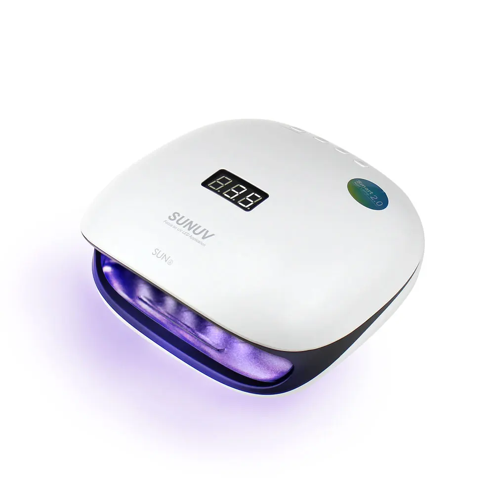 

Sun4 UV LED Curing Lamp 48W Nail Dryer for Gel Nails Polish Memory Timer with LCD Display Light Therapy Lamp Nail Art Tool