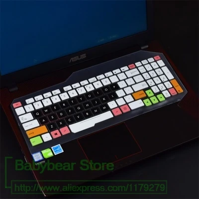 Ноутбук силиконовый чехол протектор для Asus ROG strix Gl553Vw Fx53Vd Zx53Vd Zx53Vw Zx53Ve Fz53Vd Fx53Vd Fx53Vd Zx53Ve