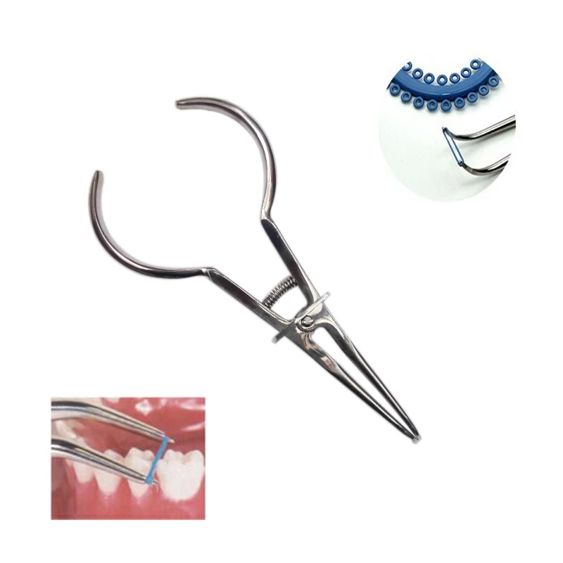 Zobna ortodoncija Elastične ligacijske kravate Separatorji Krožni - Ustna higiena