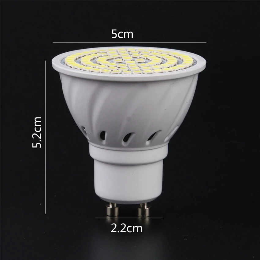 Светодиодная лампа CHENGYILT E27 E14 MR16 GU10 110 В 220 точечная светодиодная 48 60 80
