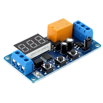 

LED Display Digital Delay Timer Module High Performance Timer Relay Automation Control Relay Switch Module 3V/3.7V/4.5V/5V/6V