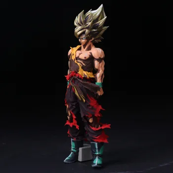 

Anime Dragon Ball Z Goku PVC Action Figures Brinquedos Dragonball Super Large Group Figurine Collectible Model Toys 13.38''
