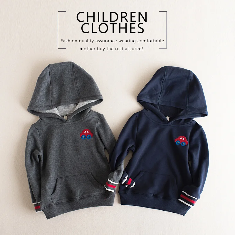 

unisex baby t shirt baby boy car T-shirts children t-shirt kids tops Cartoon free shipping Long Sleeve hooded Sweatshirts 3-7y