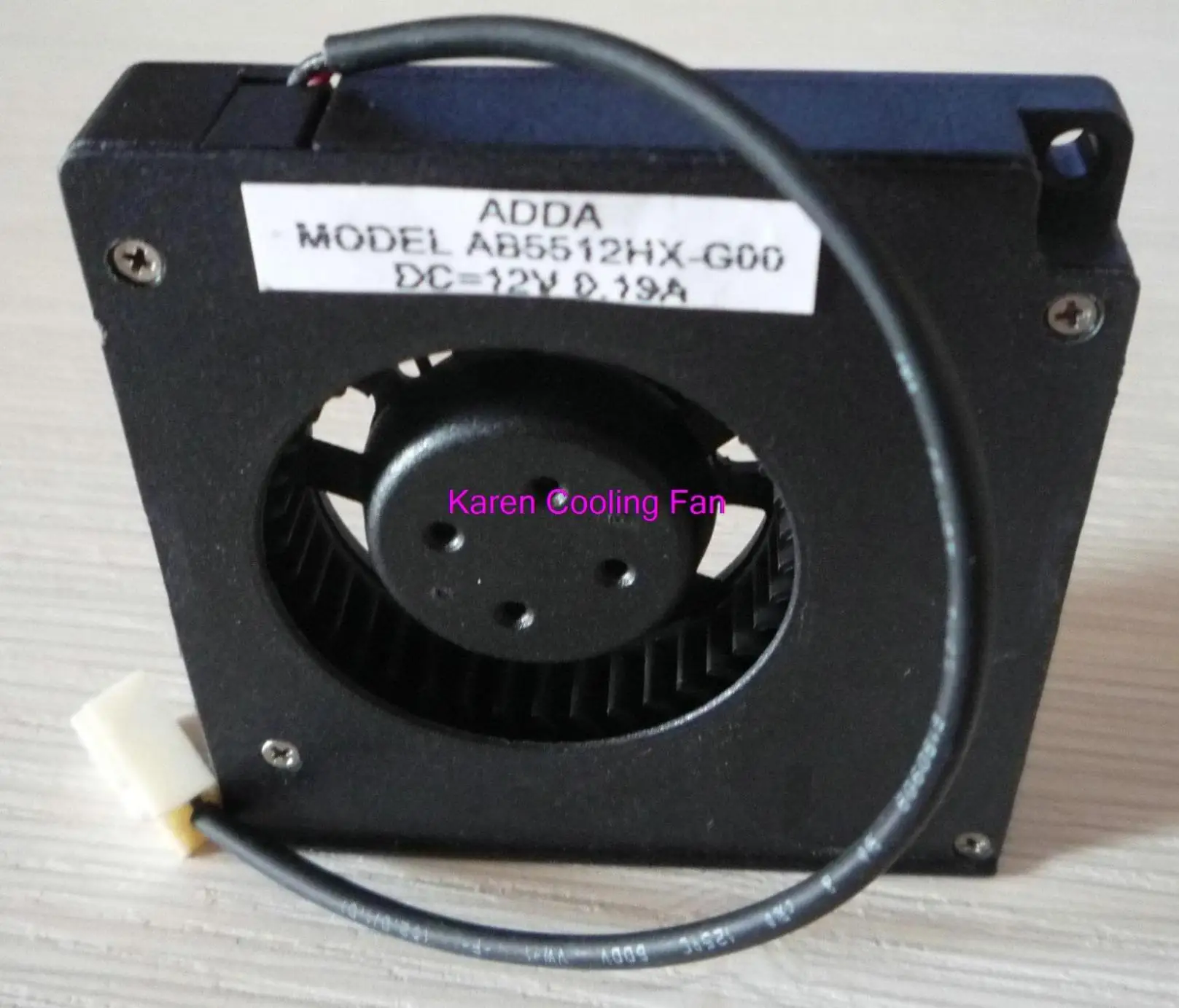 Новый оригинальный вентилятор охлаждения ADDA 5 см AB5512HX G00 12В 0.19a|cooling fan|cooling fan 12v12v