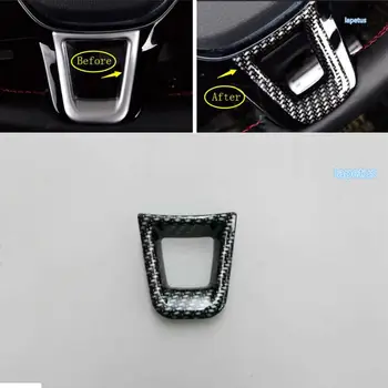 

Lapetus Steering Wheel Decoration Frame Cover Trim Fit For Volkswagen T-Roc T Roc 2018 2019 2020 Matte / Carbon Fiber Look