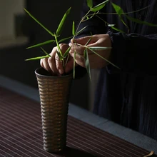 TANGPIN японская керамика ваза для цветов фарфоровые вазы украшения vaso для украшения дома Настольная Ваза