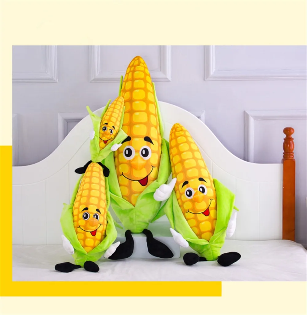 1 шт. 40/60 см забавные Творческий Кукуруза мягкие супер мягкая подушка для моделирования кукурузы Plsuh куклы дети а игрушка для детей