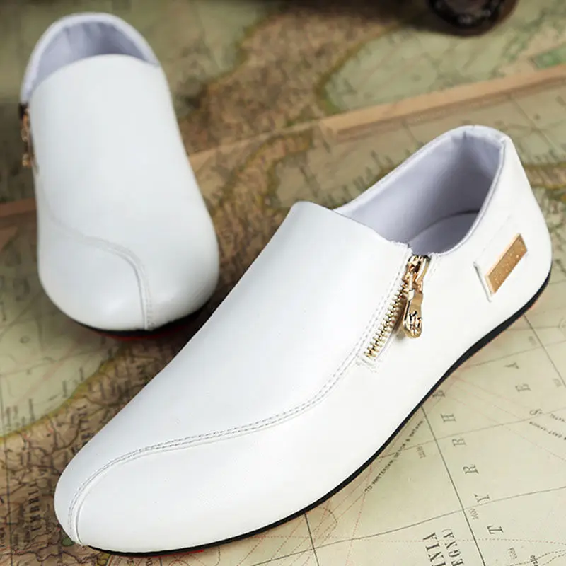 

Youbroer Male Recreational Beanie Shoe Male Summer Autumn New Fund Male Shoe Leather Shoes